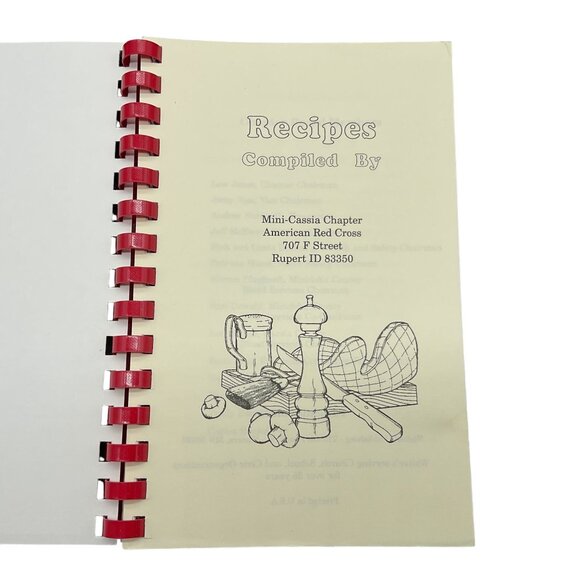 Vintage Mini-Cassia Chapter American Red Cross Recipe Book 1970s - Picture 3 of 6